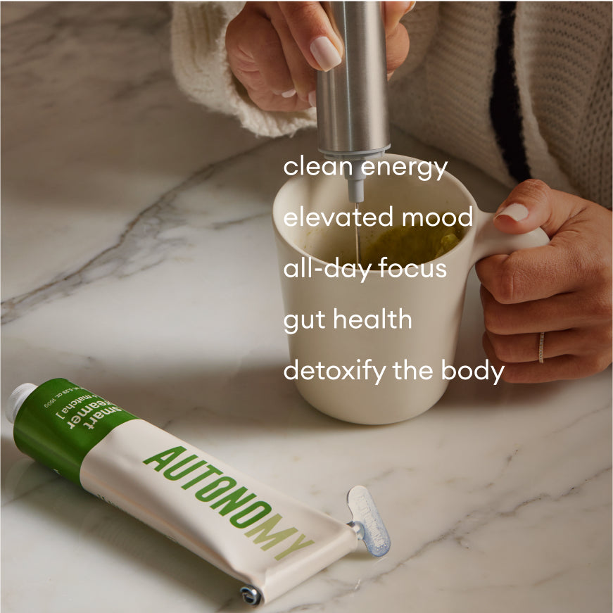 autonomy smart matcha latte (7 servings, refill)