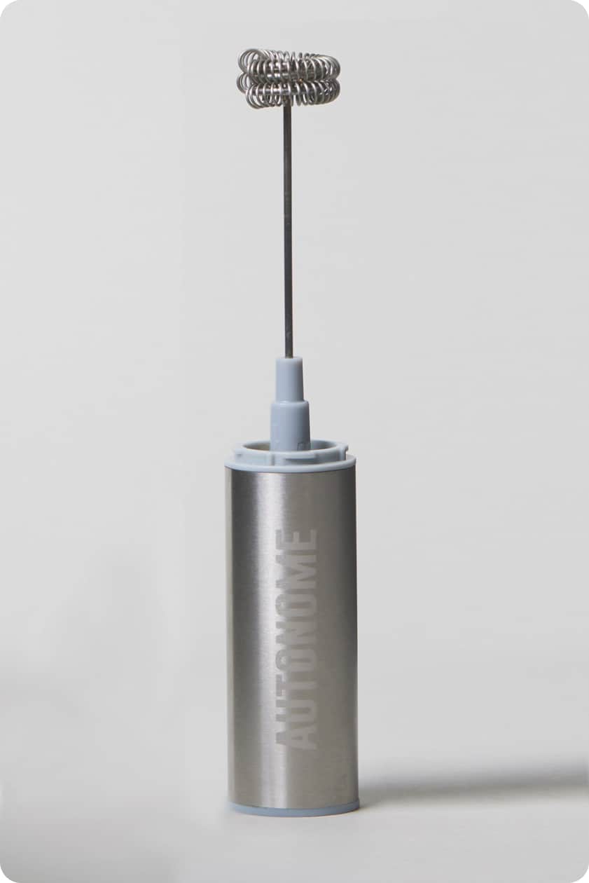 compact high-speed rechargeable travel frother